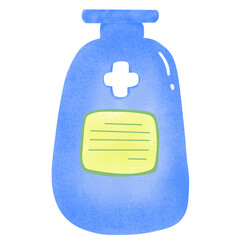 medicine bottle cartoon