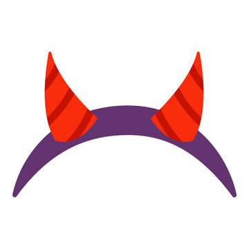 Devil horn illustration