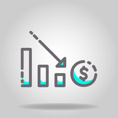 coin money loss twotones