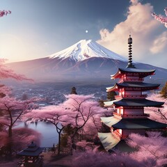 Mount Fuji Japan Landscape