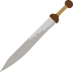 The sword weapon of the ancient Raman soldiers
