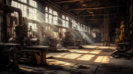  An abandoned bankrupt factory © didiksaputra