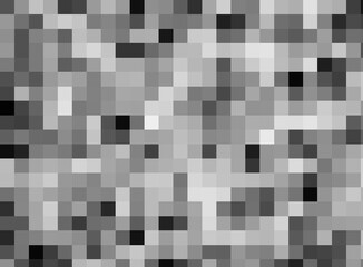 black and white squares