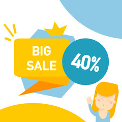 Sale banner - obrazy, fototapety, plakaty
