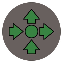 Obraz premium arrow icon,arrow vector,arrow illustration,symbol, set, design, pointer, web, icon, collection, vector, arrow, sign, direction, right, down, line, black, illustration, up, element, isolated