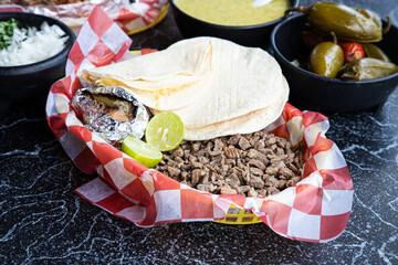 Taco de carne