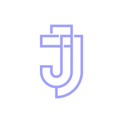 Monogram design vector logo. Monogram initial letter mark J logo design. Monogram design vector logo. Monogram initial letter mark J logo design simple J monogram