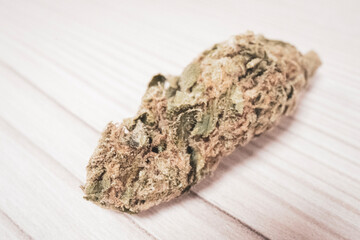 Medical cannabis marijuana, jointed herb drugs.