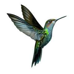 Captivating Hummingbird Beauty, Generative AI