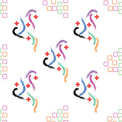 Nice seamless pattern design Vector.