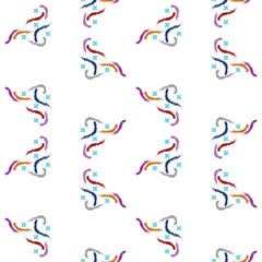 Nice seamless pattern design Vector.