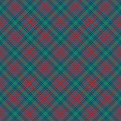 Christmas Classic Plaid textured Seamless Pattern