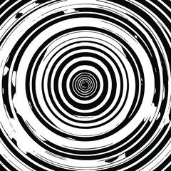 Rough vector background, abstract round texture