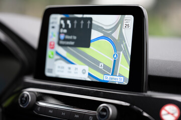 Pantalla digital de auto