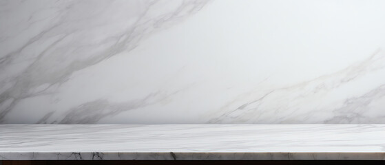 Marble tabletop background for kitchen product display background, empty desk shelf counter top backdrop