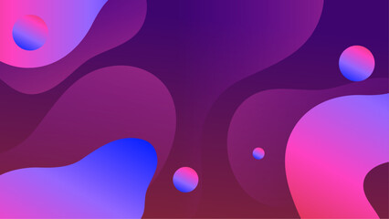 abstract purple blue, fluid background