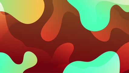 vector modern colorful liquid background