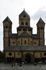 Fototapeta na wymiar Historical Abbey Maria Laach, Rhine Land - Palatinate