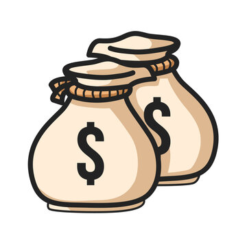 Sack of Money Clipart