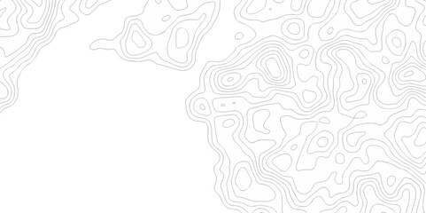 Abstract pattern with lines Topographic map. Geographic mountain relief. Abstract lines background. Contour maps. Vector illustration, Topo contour map on white background, Topographic contour lines.