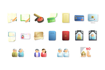 親世代と子世代のもしものとき重要書類アイコン