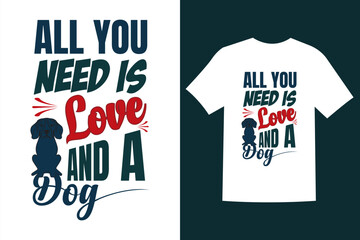 t shirt design, Dog T-shirt Design, Dog Lover //  Dog Typography T-shirt , Bulldog Vector T-shirt, Dog Vector Graphic T-shirt Design.