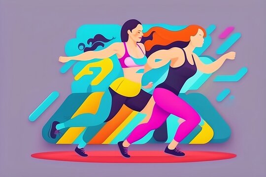 Exercise Illustration Vectors
