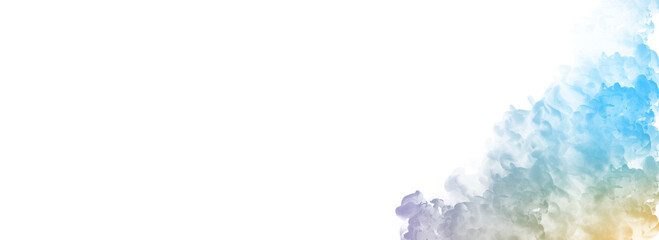 color smoke transparent background