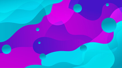 vector modern purple blue liquid background
