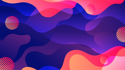 Blue pink purple Wave Fluid with sparkling design background