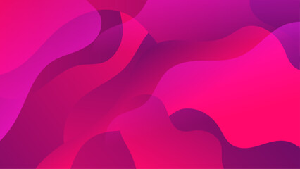 Magenta Wave Fluid with sparkling design background