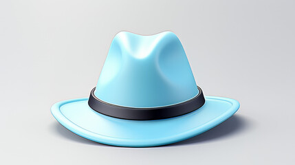 Fototapeta premium hat on white