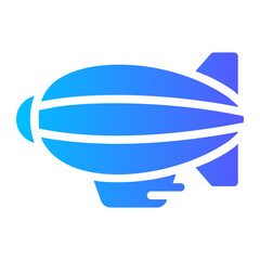 zeppelin Gradient icon © Barudak Lier