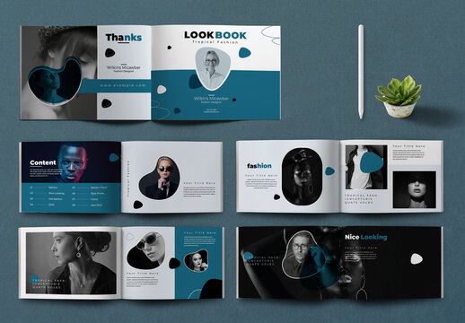 Fashion LookBook Design Template