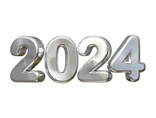 2024 new year text effect vector