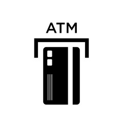 ATM Icon. Automatic Teller Machine Symbol - Vector. 