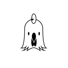 Chicken Icon. Poultry  Symbol - Vector.   