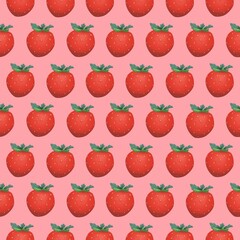 Strawberry pattern 02