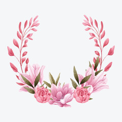 wreath of flowers