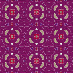 Repetitive abstract patterns. Seamless pattern for fashion, textile design,  on wall paper, fabric patterns, wrapping paper, fabrics and home decor. Abstract background. 