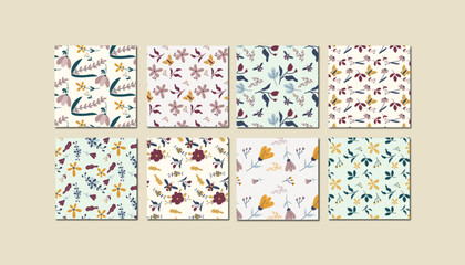 Floral Seamless Pattern 01