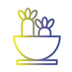 Tropical Fruit Salad Gradient Icon