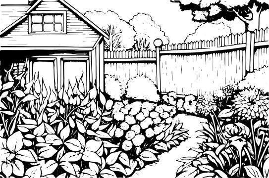 Coloring Page - Vectorized