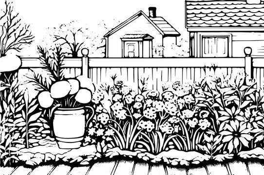 Coloring Page - Vectorized