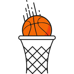 Basketball Sport Icon
