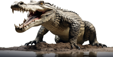 ワニのイメージ - image of Crocodile - No1-6 Generative AI
