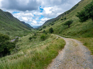 Fototapeta na wymiar The beautiful Glenveagh National Park in County Donegal, Ireland