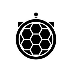 Obraz premium stopwatch glyph icon