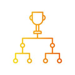 league gradient icon
