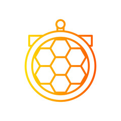 Fototapeta premium stopwatch gradient icon